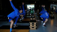 Тренировка и възстановяване в Левски