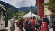 ЦСКА пристигна в Австрия