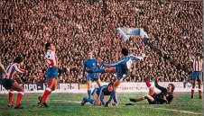 43 години от успеха на Левски над Атлетико (Мадрид) с 2:1