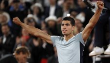 Карлос Алкарас мачка на "Ролан Гарос"