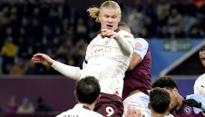 Халанд го нямаше никакъв на тренировката на Сити