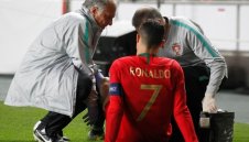 Радост в Ювентус: Контузията на Роналдо е лека