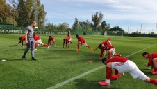 Отлично настроение в ЦСКА след подновяването на тренировките