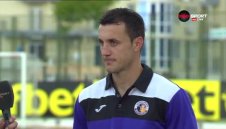 Генчев: ЦСКА ни вкара два леки голове, но като цяло съм доволен