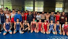 Генералният секретар на БОК посети лагера на националния отбор по борба класически стил