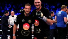 Фюри се завърна на ринга с убедителна победа, смачка от бой албанец + ВИДЕО