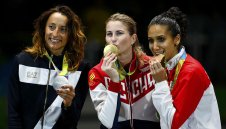 Дериглазова над всички на рапира