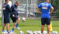 Първата тренировка на Стоянович в Левски в снимки