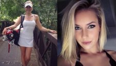 Спортистката с най-пищните гърди избухна със секси коледна визия + СНИМКИ