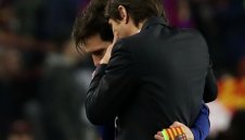 Какво си казаха Конте и Меси?