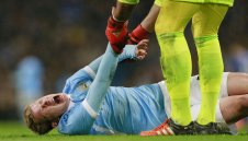 Контузията на Кевин не е сериозна