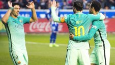 Меси, Неймар и Суарес се събраха отново в Барселона