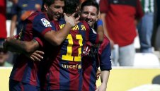 Стражът на Атлетико не се шашка от триото на Барса