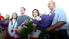 Бронзовите Тайбе Юсеин и Евелина Николова се прибраха от Токио