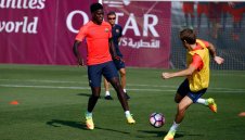 Меси и Юмтити подновиха тренировки