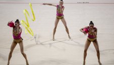 Ансамбълът на България зае четвърто място с три ленти и две топки в Баку