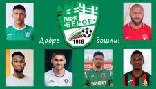 Берое се похвали с шест нови футболисти