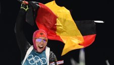 Далмайер с втора титла в биатлона на Олимпиадата