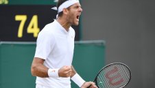 Дел Потро довърши Симон при доиграването, вече е на 1/4-финал на Уимбълдън