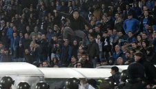 Осъдиха "летящия" фен на Левски + ВИДЕО