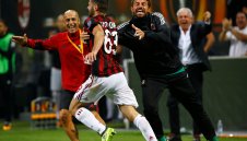 Милан мина между капките в късна драма с Риека + ВИДЕО