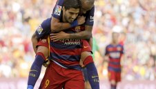 Суарес носи Барса на гръб в отсъствието на Меси