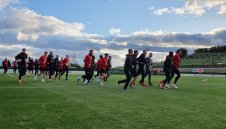 ЦСКА тренира в гората