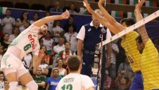 Бразилия - България 25:15, 25:19, 25:22 