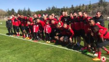 ЦСКА с първа тренировка край морето