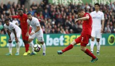 Дузпа продължи победната серия на Ливърпул + ВИДЕО