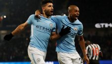 Манчестър Сити без проблеми срещу Нюкасъл, Агуеро блести с хеттрик