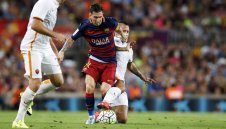 Вижте как Меси се опита да удуши противник + ВИДЕО