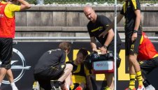 Отново глезена - Ройс се свлече на тренировка