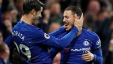 Азар се завърна и поведе Челси 