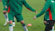 Станислав Манолев на мерника на Олимпиакос