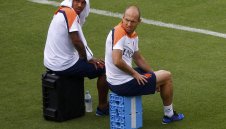 Робен, Блинд, де Йонг и Инди пропуснаха тренировката на Холандия