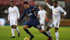 Гол от засада помогна на Тотнъм да бие Суонси