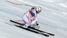 Ромед Бауман е водач след първата част на супер комбинацията