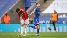 Шоу с четири гола! Лестър спря Манчестър Юнайтед 