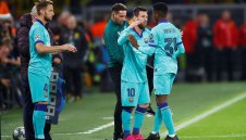 Меси и останалите звезди на Барса са плътно зад гърба на треньора