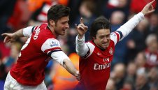 Арсенал се разигра без Йозил