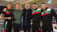 Стоичков се срещна с Насар и щангистите ни + СНИМКИ