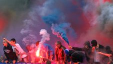 Фенове на Левски блокираха столичен булевард