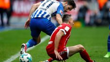 Вижте как топката извади Рибери от терените до края на годината + ВИДЕО