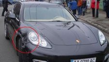 Шева нагъна Поршето си в центъра на Киев
