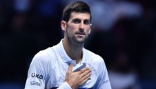 Джокович тренира на стадиона на Australian Open 