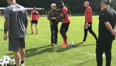 Гриша Ганчев инспектира ЦСКА и Ел Маестро + СНИМКИ