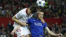 Севиля изпусна да довърши Лестър още в първия мач + ВИДЕО