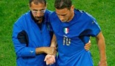 Контузията на Тоти не е сериозна