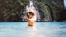 Германка напляска Сесил в Китай